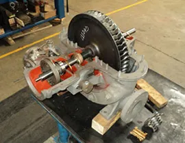 High Speed Turbine gearbox repair